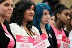 Phát biểu của Todd Akin đã khiến các nhà hoạt động nữ quyền phẫn nộ (Nguồn:AFP)