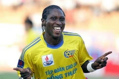 Samsong trong màu áo TĐCS Đồng Tháp (Nguồn: Internet)