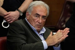 Ông Strauss-Kahn tại tòa (Nguồn: Guardian)