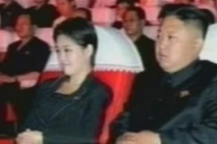 Người phụ nữ bí ẩn ngồi cạnh Kim Jong-Un tại buổi hòa nhạc hôm 7/7 (Nguồn: Telegraph)