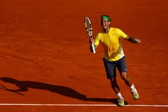 Nadal vẫn là vô đối trên sân đất nện (Nguồn: Gery Images)