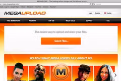 Từ 19/1, mọi cố gắng truy cập tới Megaupload đều không thành công (Nguồn: AP)