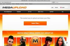 Từ 19/1, mọi cố gắng truy cập tới Megaupload đều không thành công (Nguồn: AP)