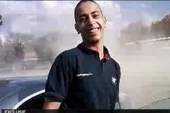 Hình ảnh về Merah được đăng tải trên kênh France 2 (Nguồn: AFP)