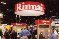 Rinnai America chính là thương hiệu số 1 tại Bắc Mỹ trong lĩnh vực bình nước nóng. (Nguồn: PV/Vietnam+)