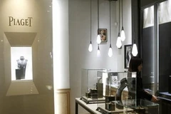 Một cửa hiệu đồng hồ đắt tiền Piaget (Nguồn: Reuters)