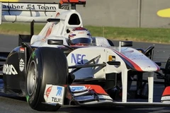 Chiếc xe phạm quy của Sauber (Nguồn Getty Images).
