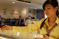 Ngân hàng Nhà nước là cơ quan duy nhất có chức năng dập vàng miếng và lựa chọn thương hiệu SJC là thương hiệu vàng miếng quốc gia. (Nguồn: TTXVN)