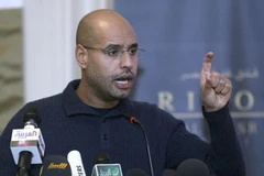 Con trai của Gaddafi lại xuất hiện trên truyền hình