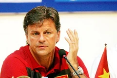 Ông Falko Goetz trong buổi họp báo giới thiệu Cúp bóng đá quốc tế TP.HCM (Nguồn: VFF)