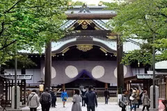 Đền Yasukuni là vấn đề nhạy cảm trong quan hệ Nhật Bản, Trung Quốc, Hàn Quốc (Nguồn: AFP)