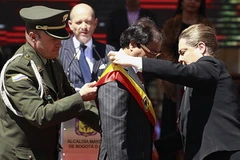 Ông Gustavo Petro trong lễ nhậm chức (Nguồn: Al Jazeera)