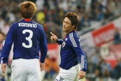 Lee Tadanari ghi bàn duy nhất cho Nhật Bản phút 28 (Nguồn: Getty Images)