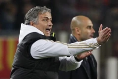 Jose Mourinho vẫn chưa thể thắng được Pep Guardiola (Nguồn: Reuters)