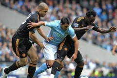 Cả Man City lẫn Chelsea đều không được phép thua nếu như vẫn nuôi hy vọng vô địch (Nguồn: AFP/TTXVN)