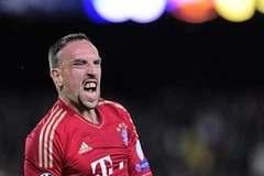 Frank Ribery có cú ăn ba với Bayern (Nguồn: AFP)