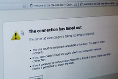 Khi truy cập vào trang cia.gov thì chỉ thấy thông điệp rằng trang web này không hoạt động. (Nguồn: Reuters)
