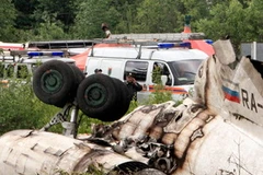 Hiện trường vụ tai nạn (Nguồn: AP)