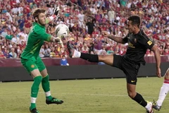 Thiago là cầu thủ nổi bật nhất trận M.U - Barca 2-1 (Nguồn: Getty)