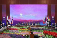 Phiên toàn thể Hội nghị Cấp cao ASEAN lần thứ 43. (Ảnh: Dương Giang-TTXVN)