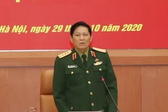 Đại tướng Ngô Xuân Lịch, nguyên Ủy viên Bộ Chính trị, nguyên Phó Bí thư Quân ủy Trung ương, nguyên Bộ trưởng Bộ Quốc phòng. (Ảnh: TTXVN phát)