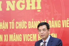 ông Bùi Xuân Dũng, Chủ tịch Hội đồng Thành viên Tổng công ty Ximăng Việt Nam (VICEM) được bổ nhiệm làm Thứ trưởng Bộ Xây dựng. (Ảnh: Thanh Tuấn/TTXVN)