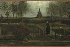 Bức tranh "Parsonage Garden at Nuenen in Spring". (Nguồn: CBS News)