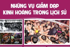 [Infographics] Những vụ giẫm đạp kinh hoàng trong lịch sử