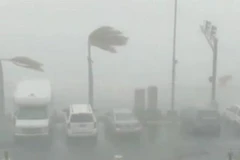 Bão Dorian đổ bộ vào đảo St. ThomasPuerto Rico. (Nguồn: Reuters)