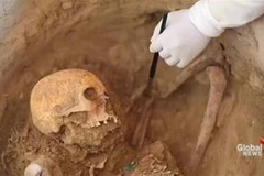 Hai hầm mộ cổ trong tình trạng nguyên vẹn. (Nguồn: globalnews.ca) 