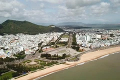 Một góc thành phố Quy Nhơn. (Ảnh: Nguyên Linh/TTXVN)