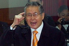Cựu Tổng thống Peru Alberto Fujimori. (Nguồn: AFP/TTXVN)