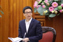 Phó Thủ tướng Vũ Đức Đam, Trưởng Ban Chỉ đạo Nhà nước về Du lịch phát biểu. (Ảnh: Phương Hoa/TTXVN)