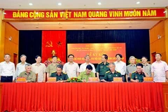 Ký kết quy chế phối hợp công tác Hội cựu chiến binh 5 cơ quan