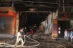 Bốn vụ cháy liên tiếp xảy ra chỉ trong một ngày tại Hà Nội