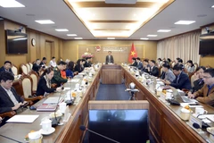 Hội nghị đặt ra 5 vấn đề trọng tâm của giáo dục đại học năm 2021. (Ảnh: PV)