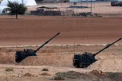 Thổ Nhĩ Kỳ nã pháo vào căn cứ không quân ở Syria. (Nguồn: Getty Images)