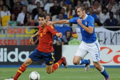 Chiellini chắc vẫn chưa quên thất bại trước Tây Ban Nha. (Nguồn: AP)