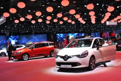 Xe được trưng bày ở triển lãm ôtô Brussels. (Ảnh: Hương Giang/Vietnam+)