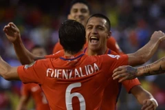 Chile vào chung kết Copa America sau khi đánh bại Colombia. (Nguồn: AP)