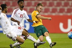 U23 UAE (áo trắng) giành chiến thắng.