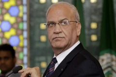 Tiến sỹ Saeb Erekat, Tổng Thư ký Tổ chức Giải phóng Palestine. (Nguồn: AP)