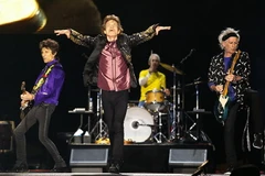 Ban nhạc Rolling Stones. (Nguồn: Xinhua)