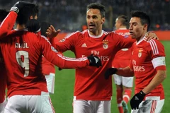 Benfica giành vé vào tứ kết Champions League. (Nguồn: AFP/Getty Images)