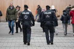 Lực lượng an ninh ở Munich tuần tra. (Nguồn: sillyid)