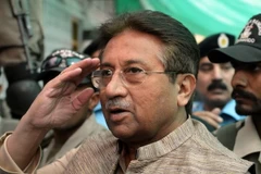 Ông Pervez Musharraf tại một phiên tòa ở Islamabad, Pakistan ngày 20/4/2013. (Nguồn: AFP/TTXVN)