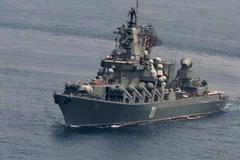 Tuần dương hạm Varyag của Nga. (Nguồn: Sputnik)
