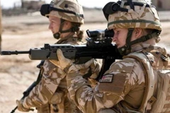 Nữ quân nhân Anh. (Nguồn: BBC)