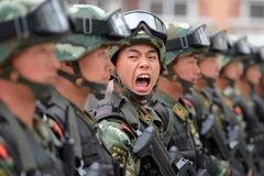 Lực lượng quân đội Trung Quốc. (Nguồn: Reuters)