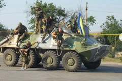 Lực lượng binh sỹ Ukraine. (Nguồn: AP)